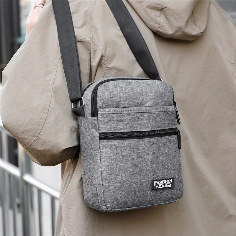Large capacity double Oxford cloth messenger bag