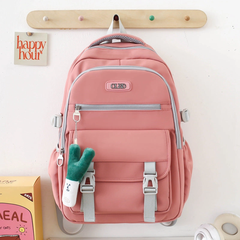 Large capacity high school student backpack