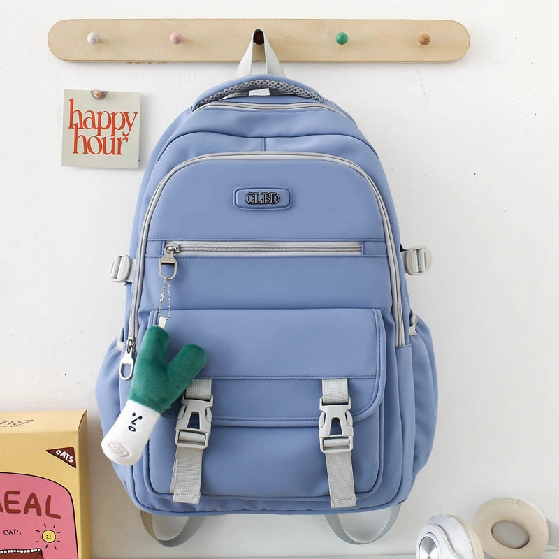 Large capacity high school student backpack