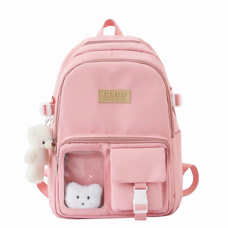 Large capacity junior high school student backpack