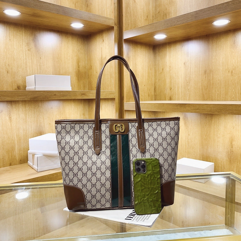 Large capacity light luxury fashion tote bag