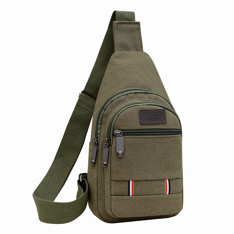 Large Capacity Men's Chest Backpack