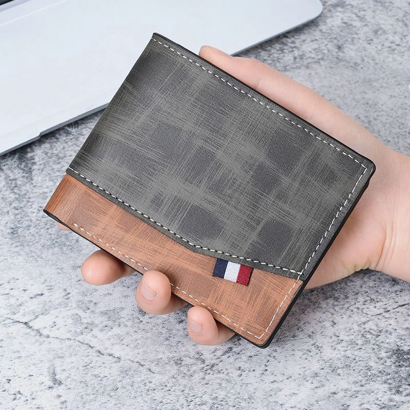 Large capacity men's wallet multi-layer