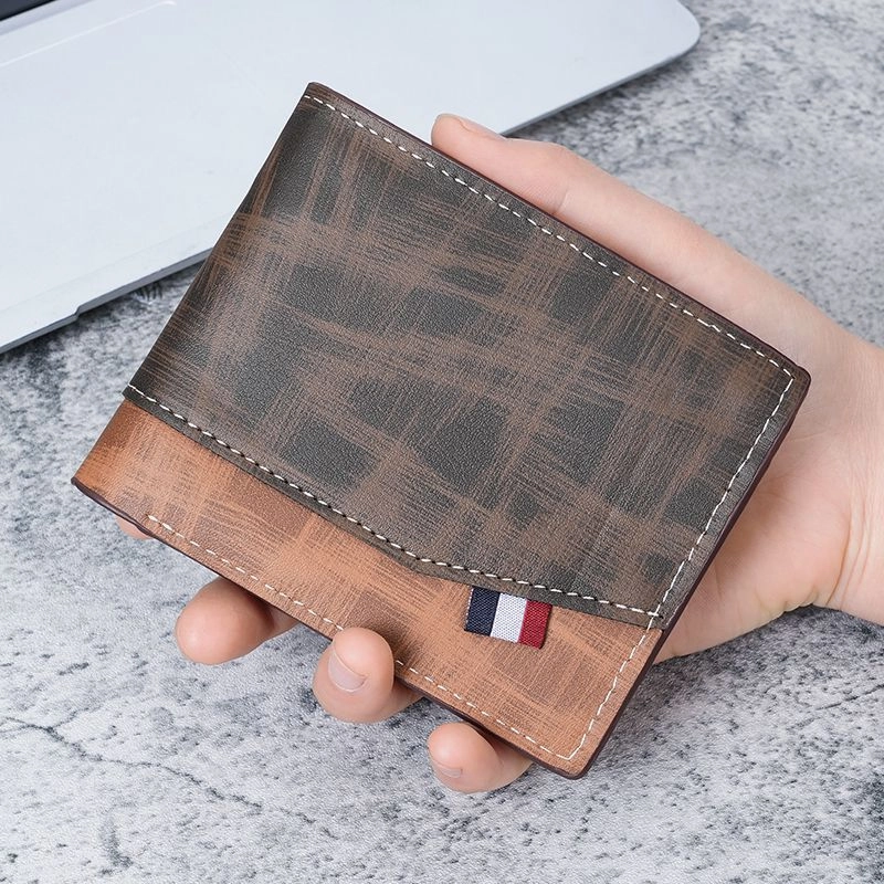 Large capacity men's wallet multi-layer