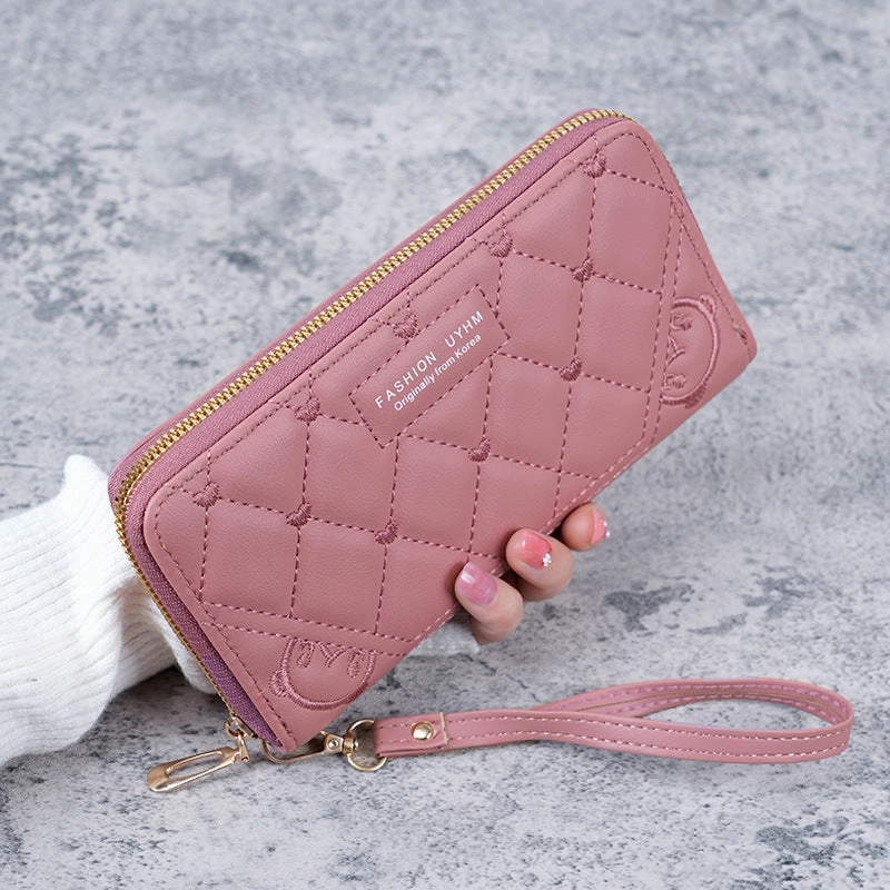 Large capacity mobile phone wallet