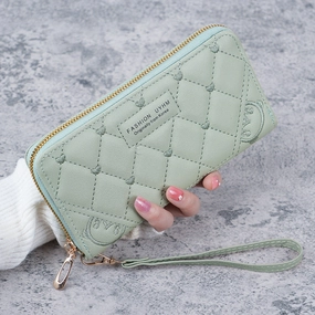 Large capacity mobile phone wallet