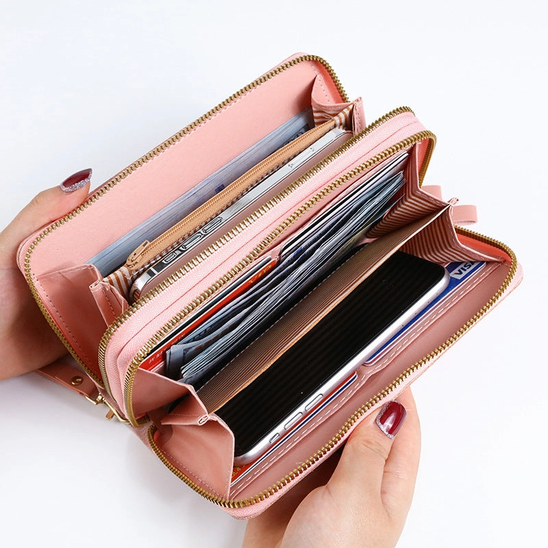 Large capacity simple multi-card card bag wallet
