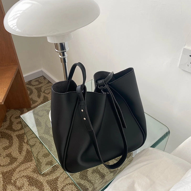 Large capacity women's vintage tote bag