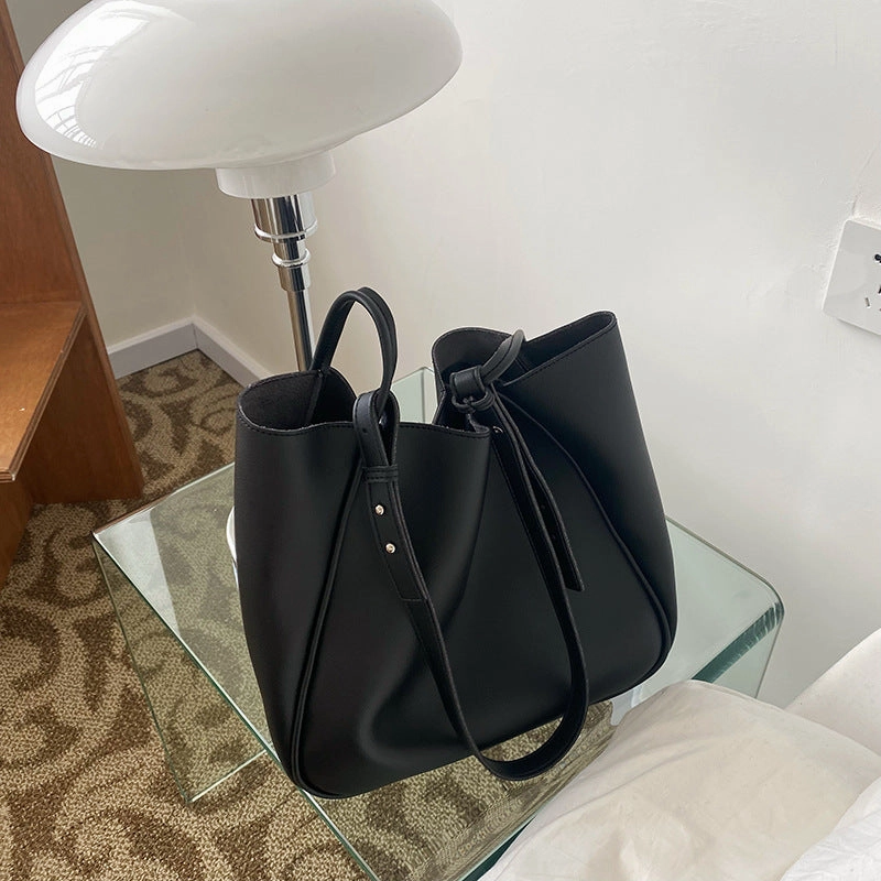 Large capacity women's vintage tote bag