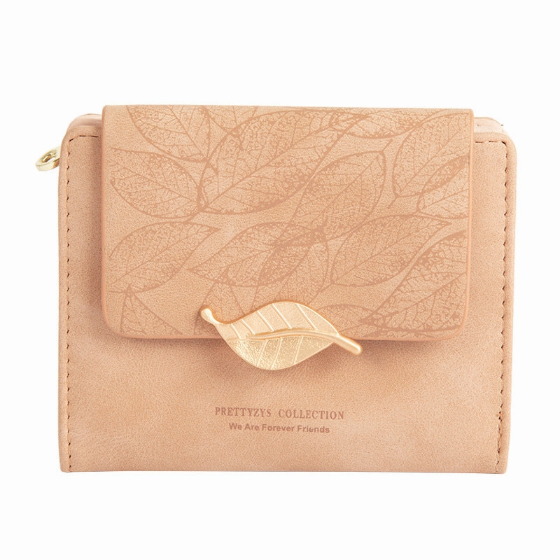 Leaf Ladies Wallet Fashion Change Bag