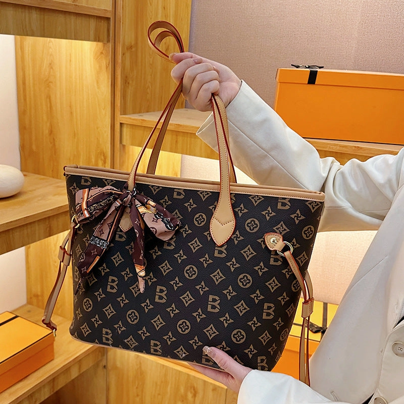 Letter bag large capacity shoulder tote bag