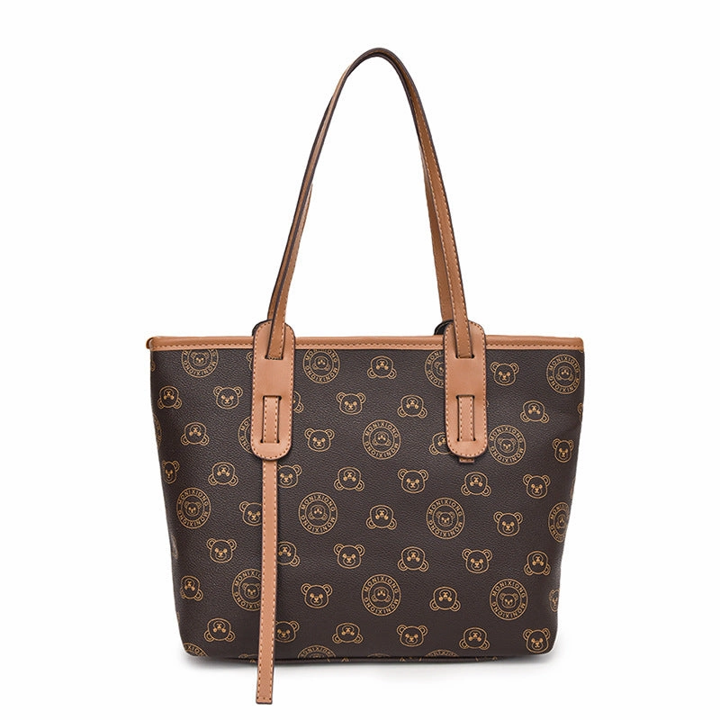 Letter large capacity tote bag