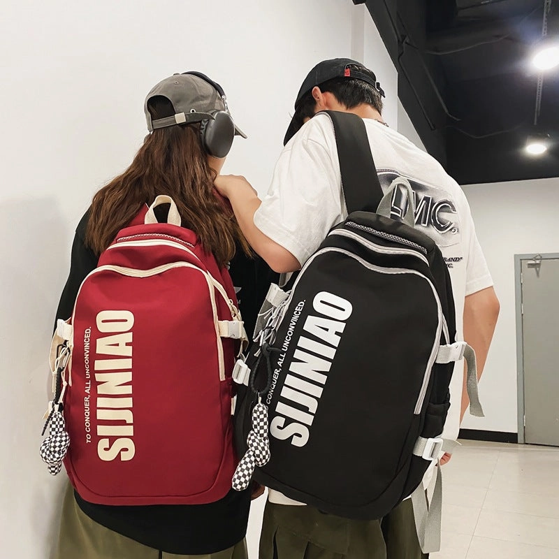 Letter student backpack daily commuting backpack