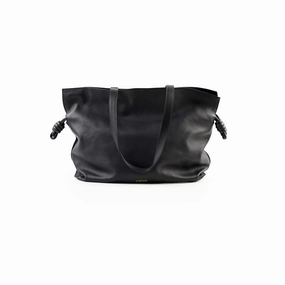 Loewe Flamenco Large Tote Black