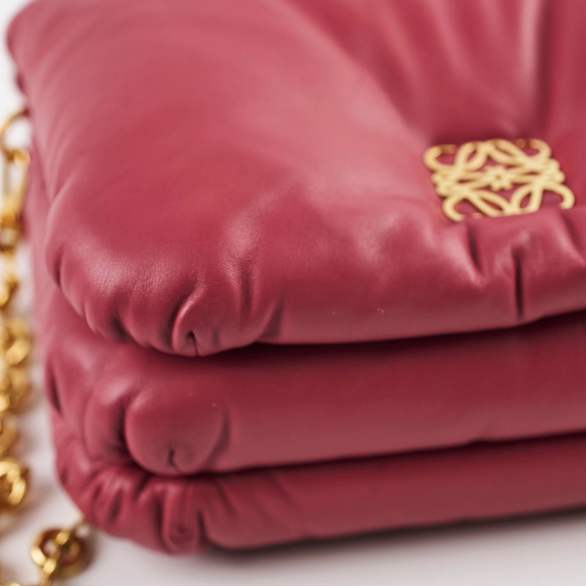 Loewe Goya Bag Dark Pink