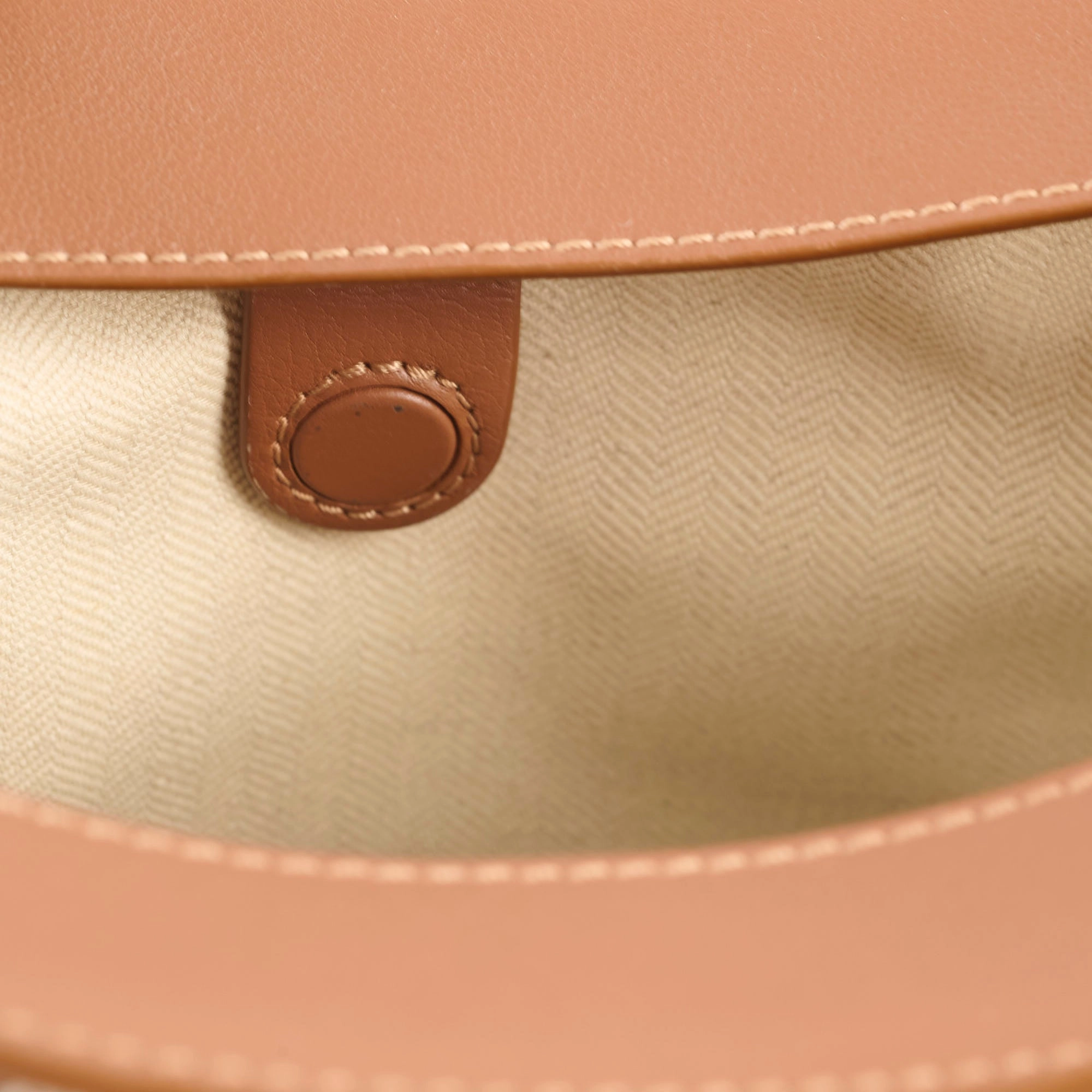 Loewe Luna Bag Anagram Jacquard Tan