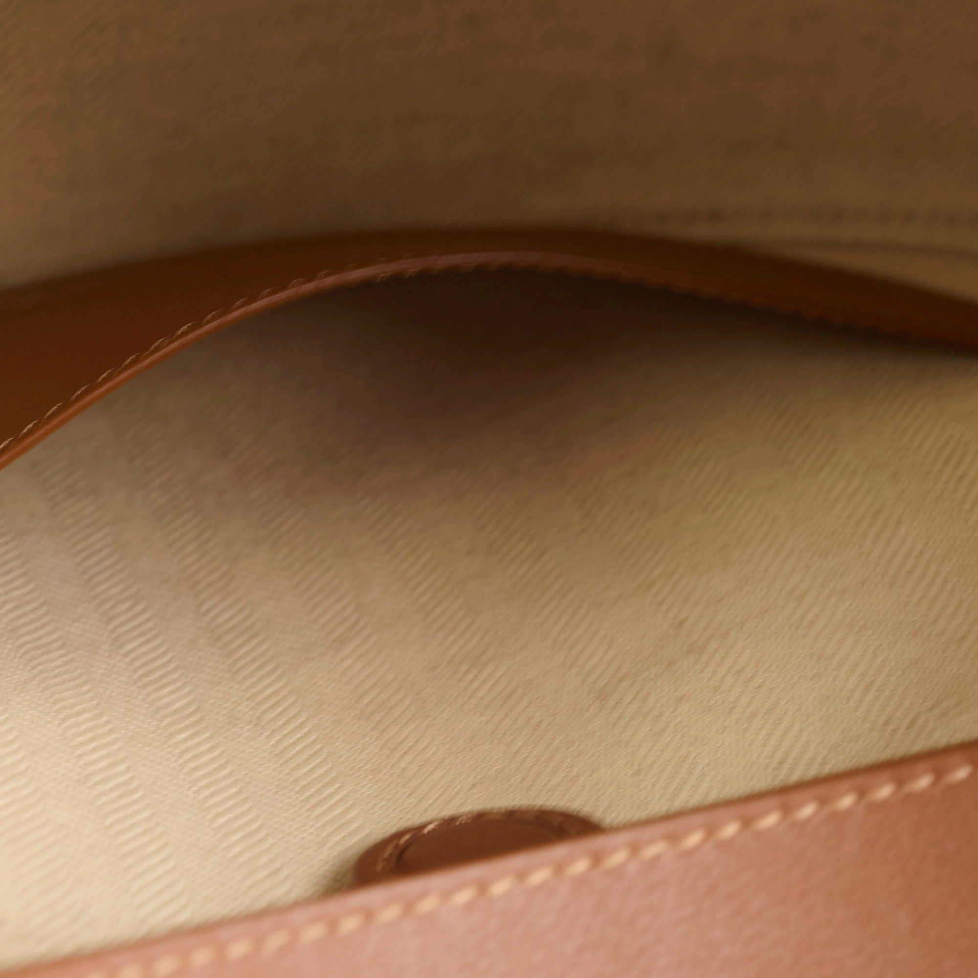 Loewe Luna Bag Anagram Jacquard Tan