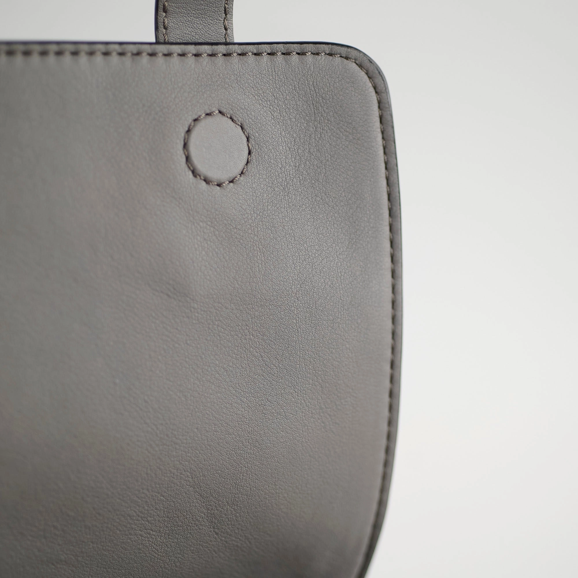 Loewe Military Messenger Crossbody Bag Grey