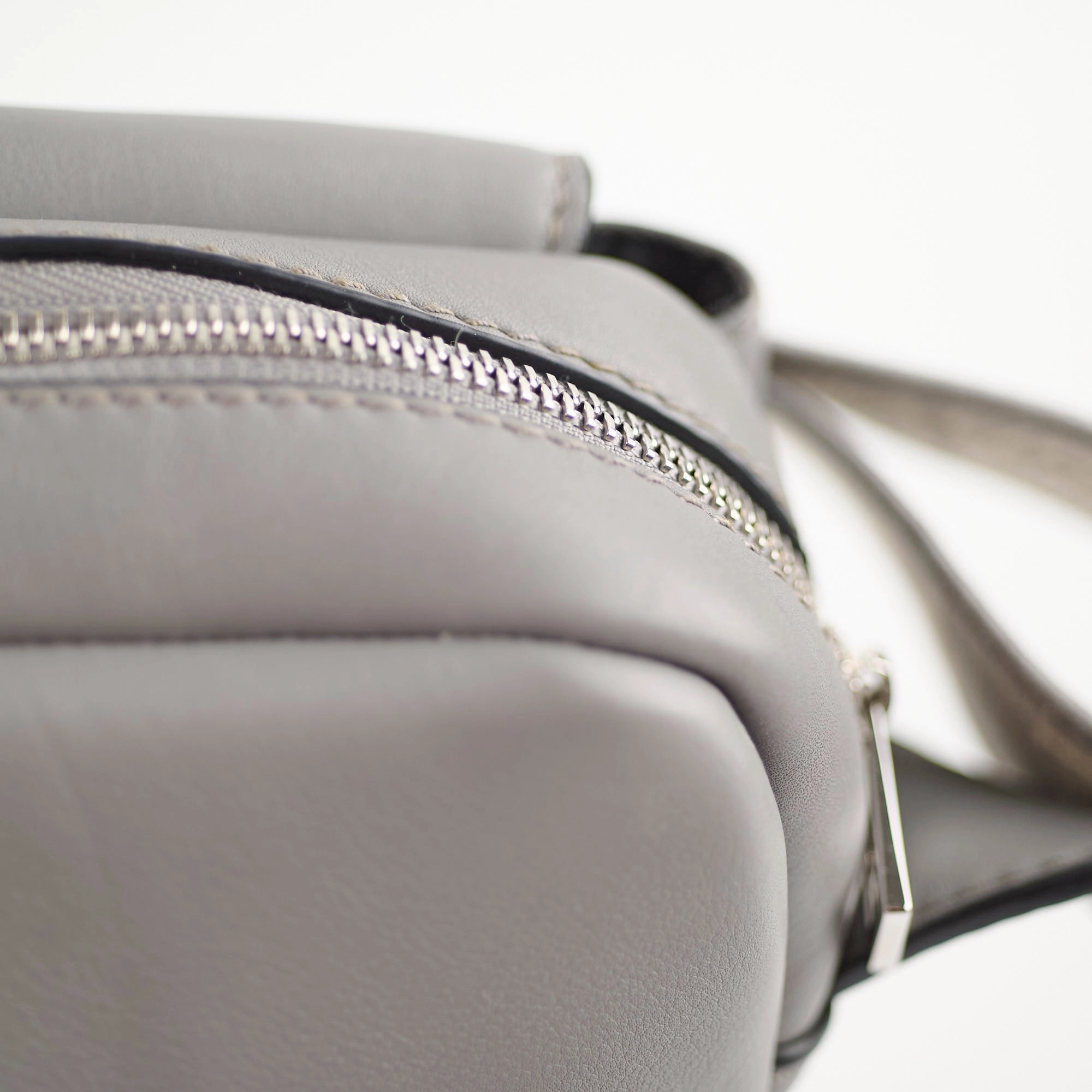 Loewe Military Messenger Crossbody Bag Grey