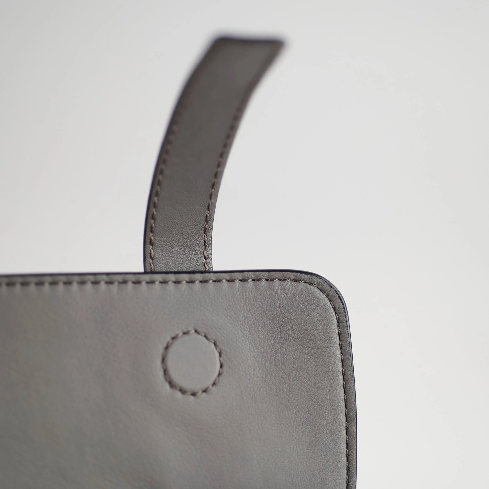 Loewe Military Messenger Crossbody Bag Grey