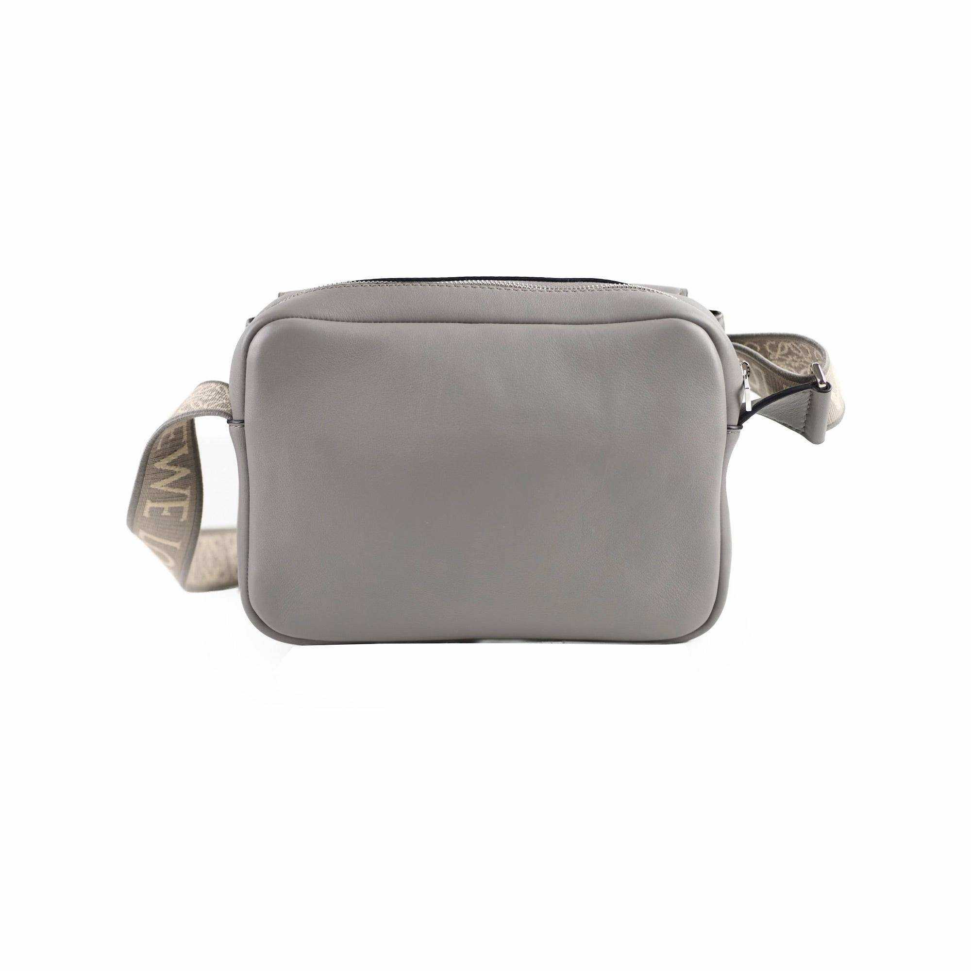 Loewe Military Messenger Crossbody Bag Grey