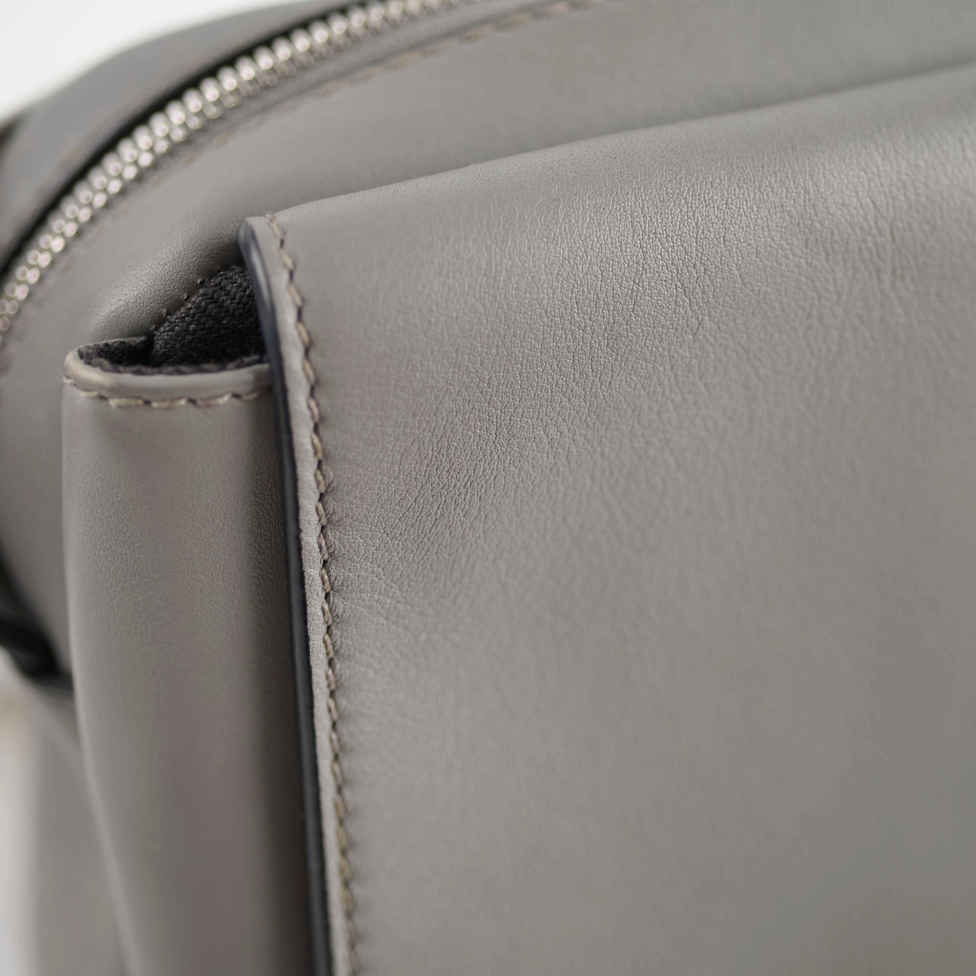 Loewe Military Messenger Crossbody Bag Grey