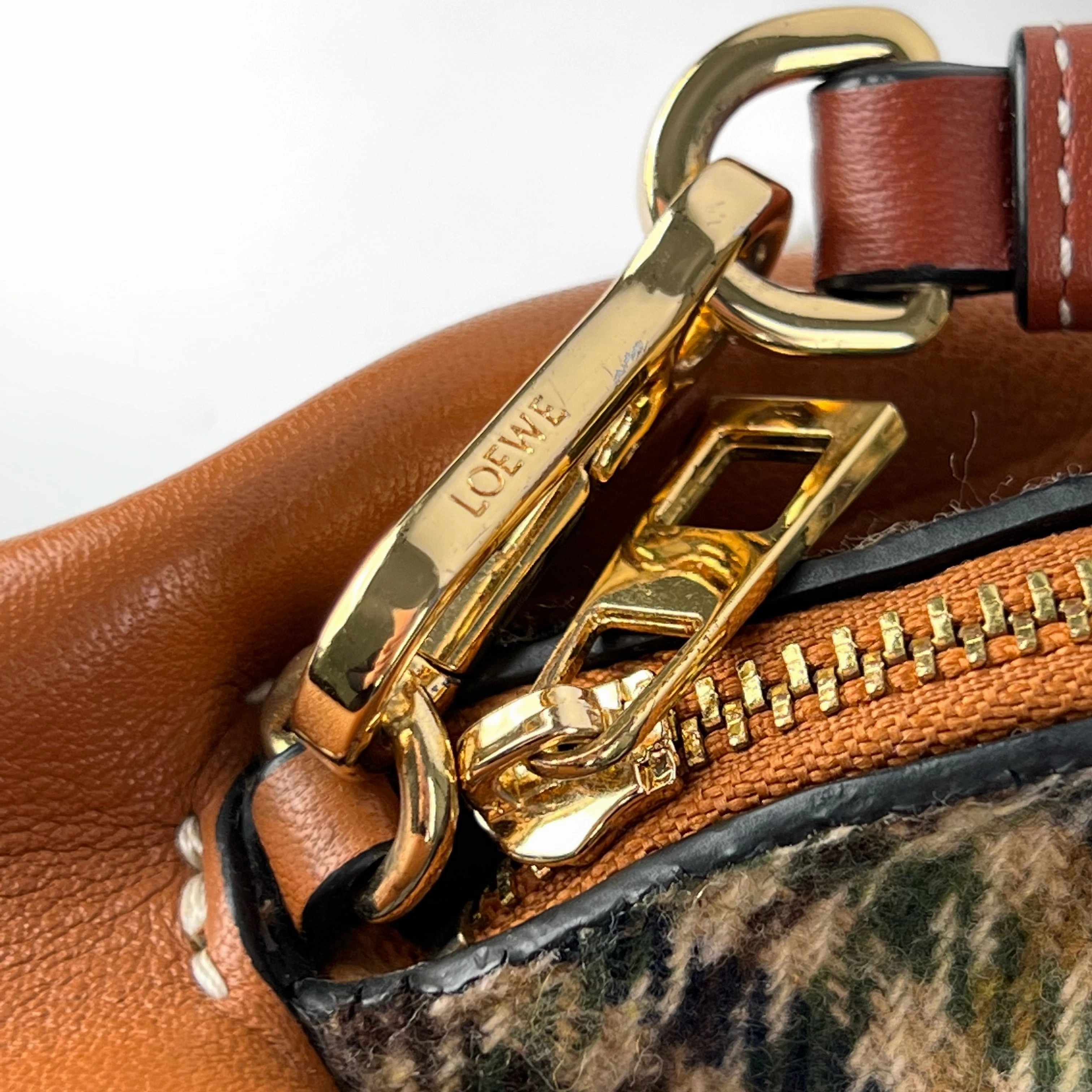 Loewe Mini Tan Bunny Crossbody Bag