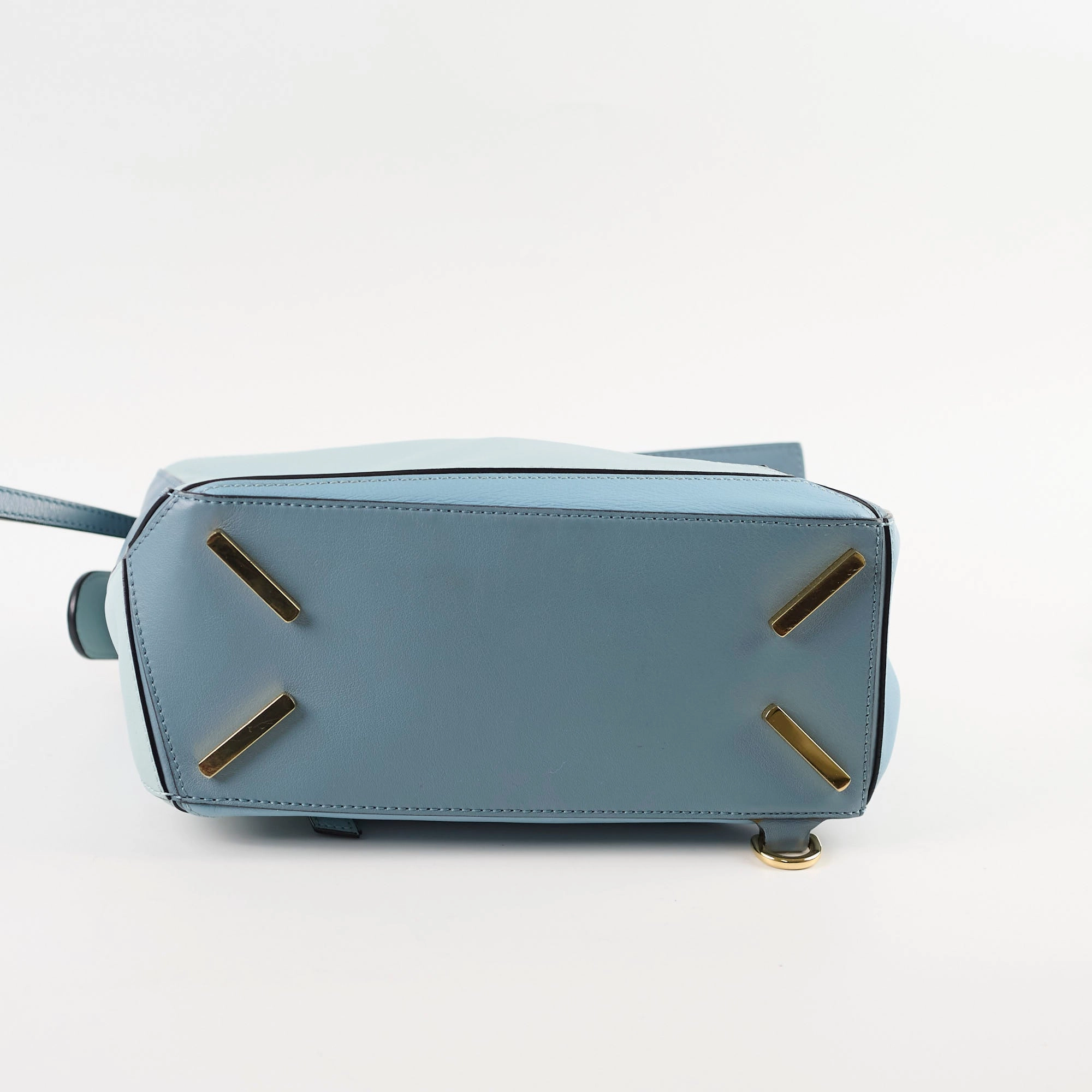 Loewe Small Puzzle Bag Tri- Color Blue