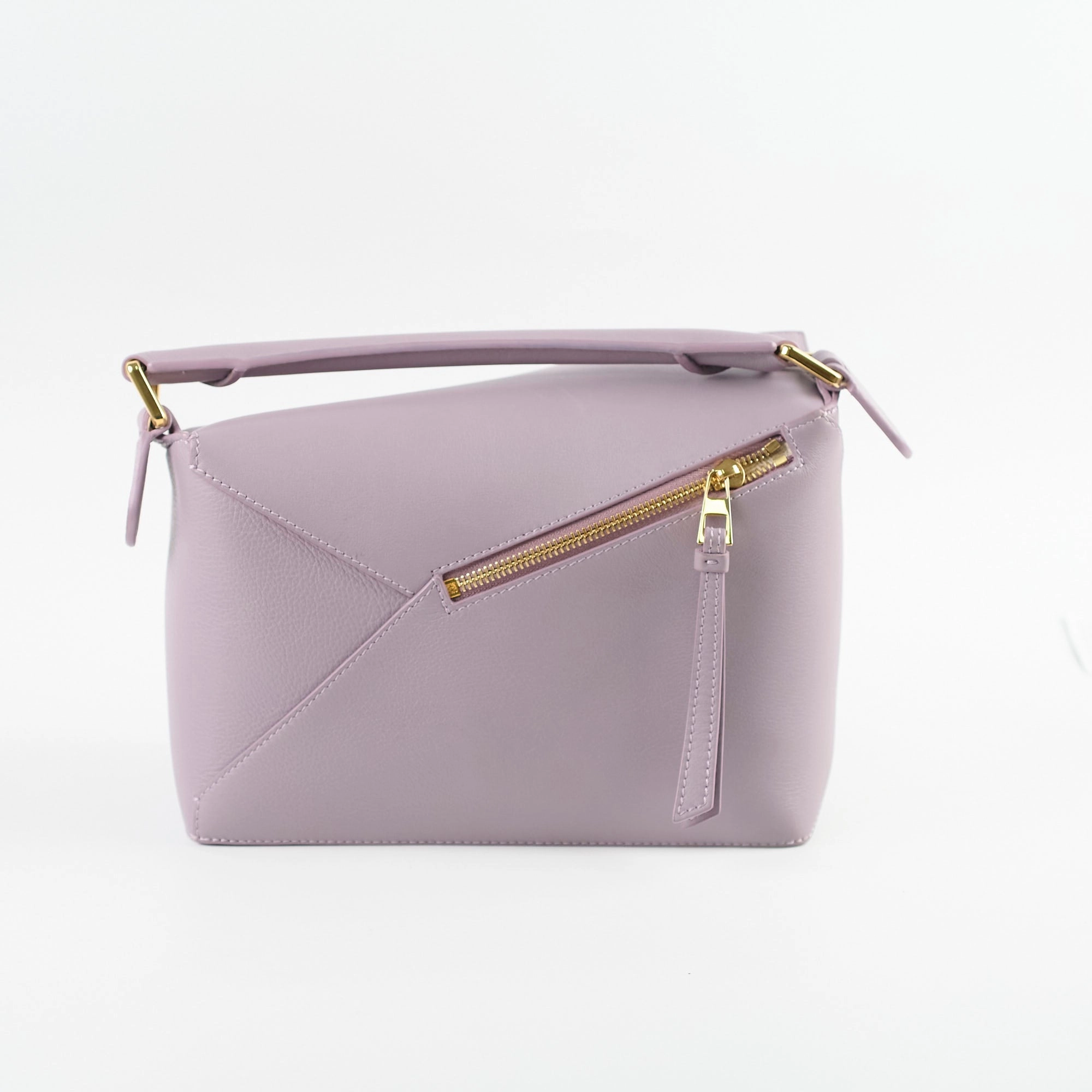 Loewe Small Puzzle Edge Bag Purple GHW