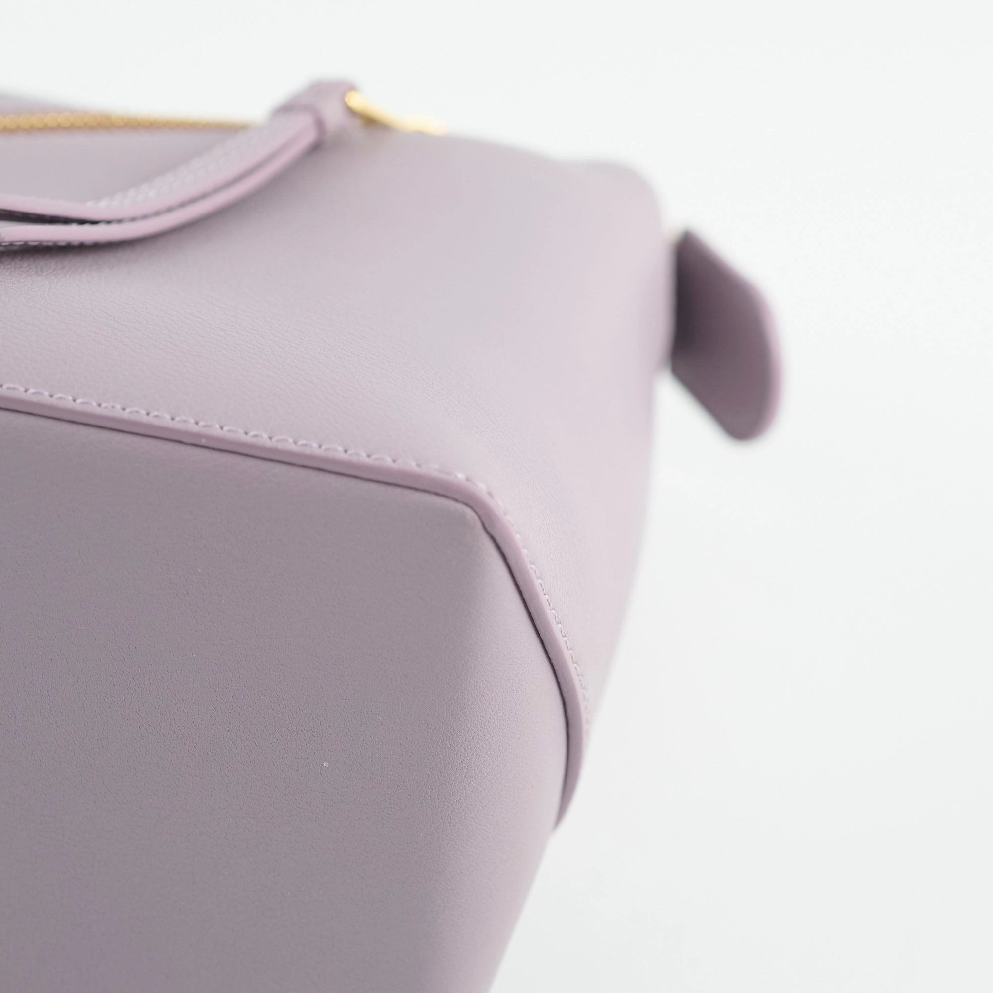 Loewe Small Puzzle Edge Bag Purple GHW