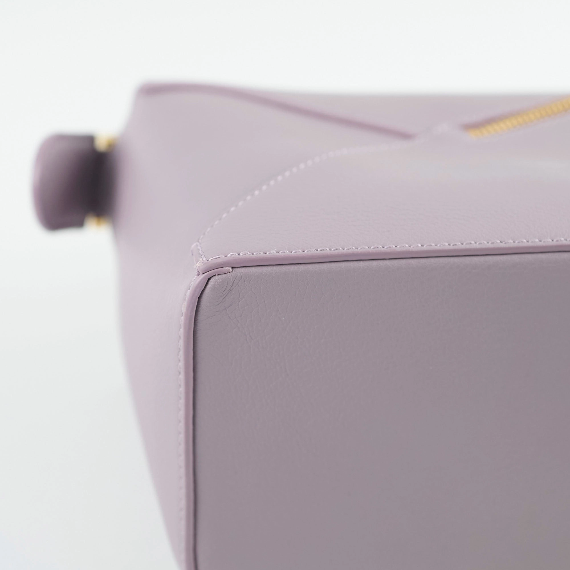 Loewe Small Puzzle Edge Bag Purple GHW