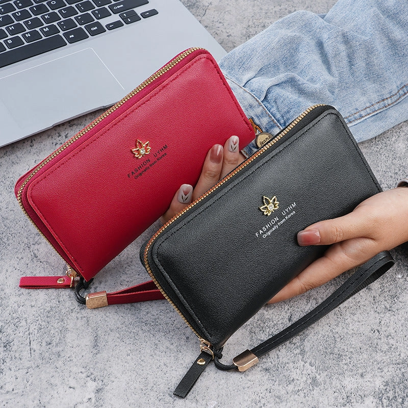 Long Korean version mobile phone bag wallet