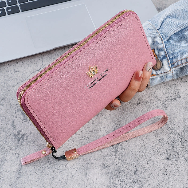 Long Korean version mobile phone bag wallet