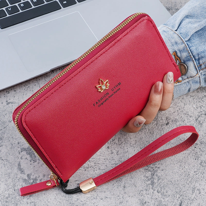 Long Korean version mobile phone bag wallet