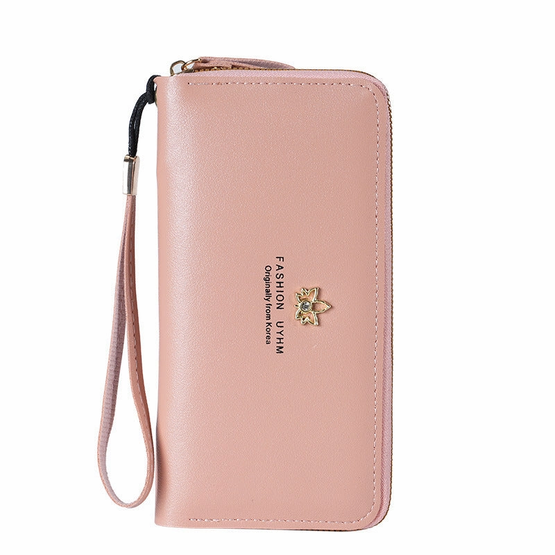 Long Korean version mobile phone bag wallet