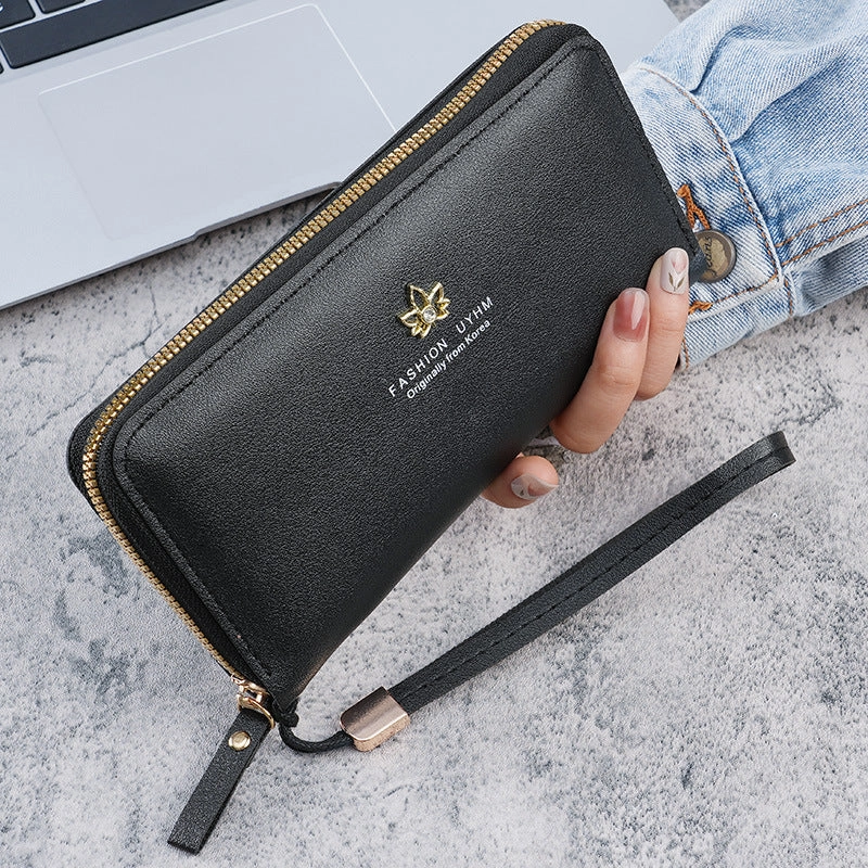 Long Korean version mobile phone bag wallet