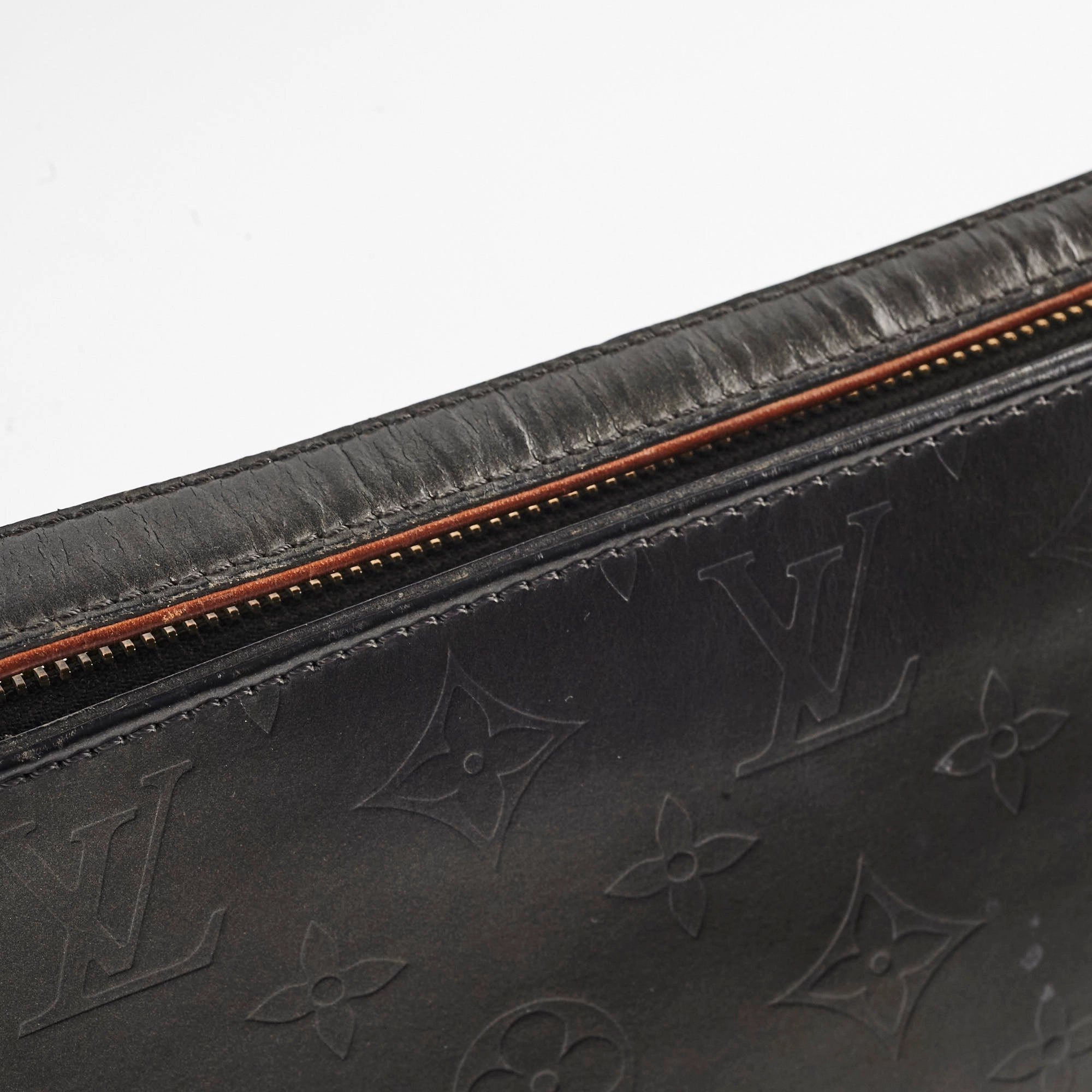 Louis Vuitton 2002 Monogram Mat Fowler Shoulder Bag