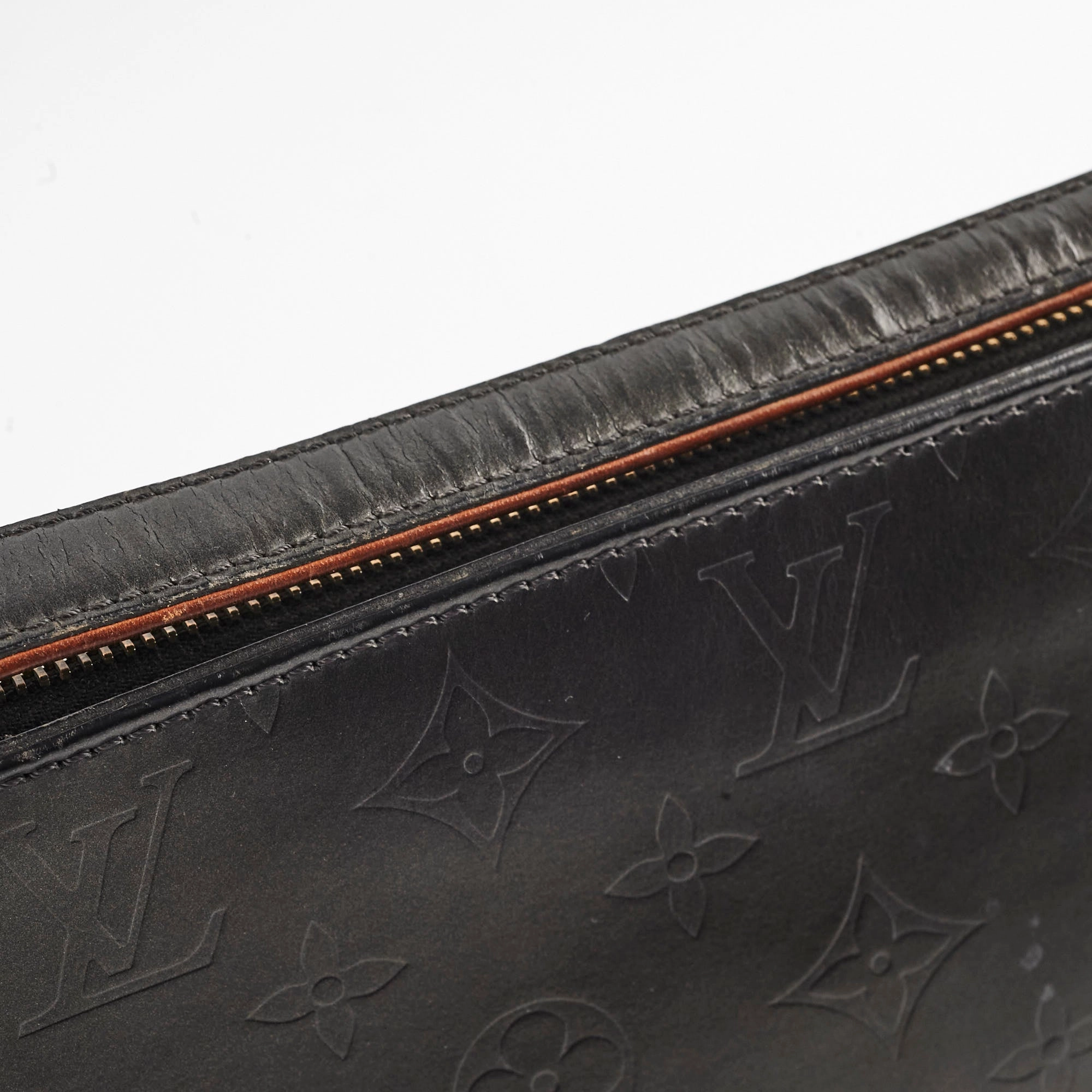 Louis Vuitton 2002 Monogram Mat Fowler Shoulder Bag