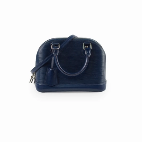 Louis Vuitton Alma BB Epi Navy