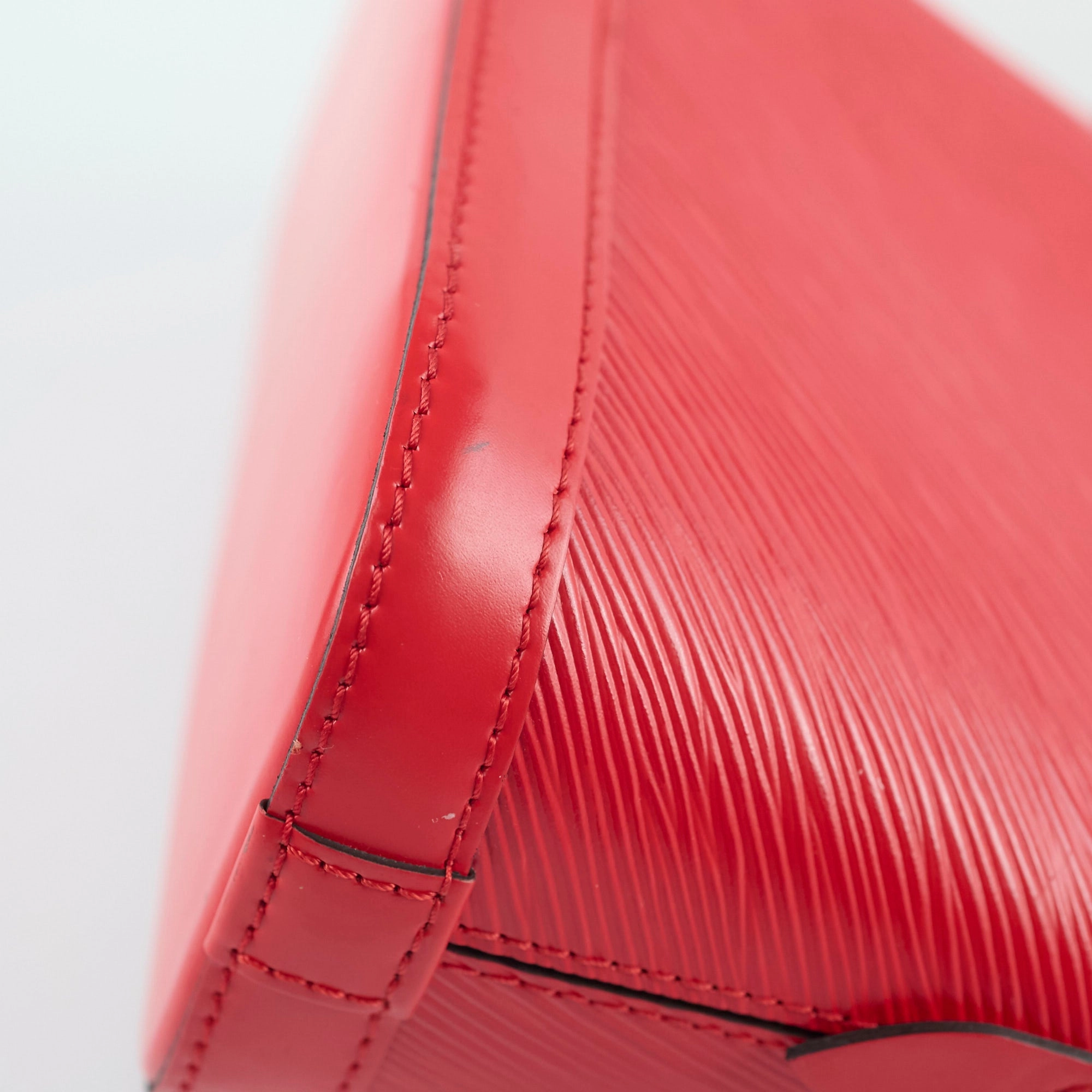 Louis Vuitton Alma Mini Epi Red