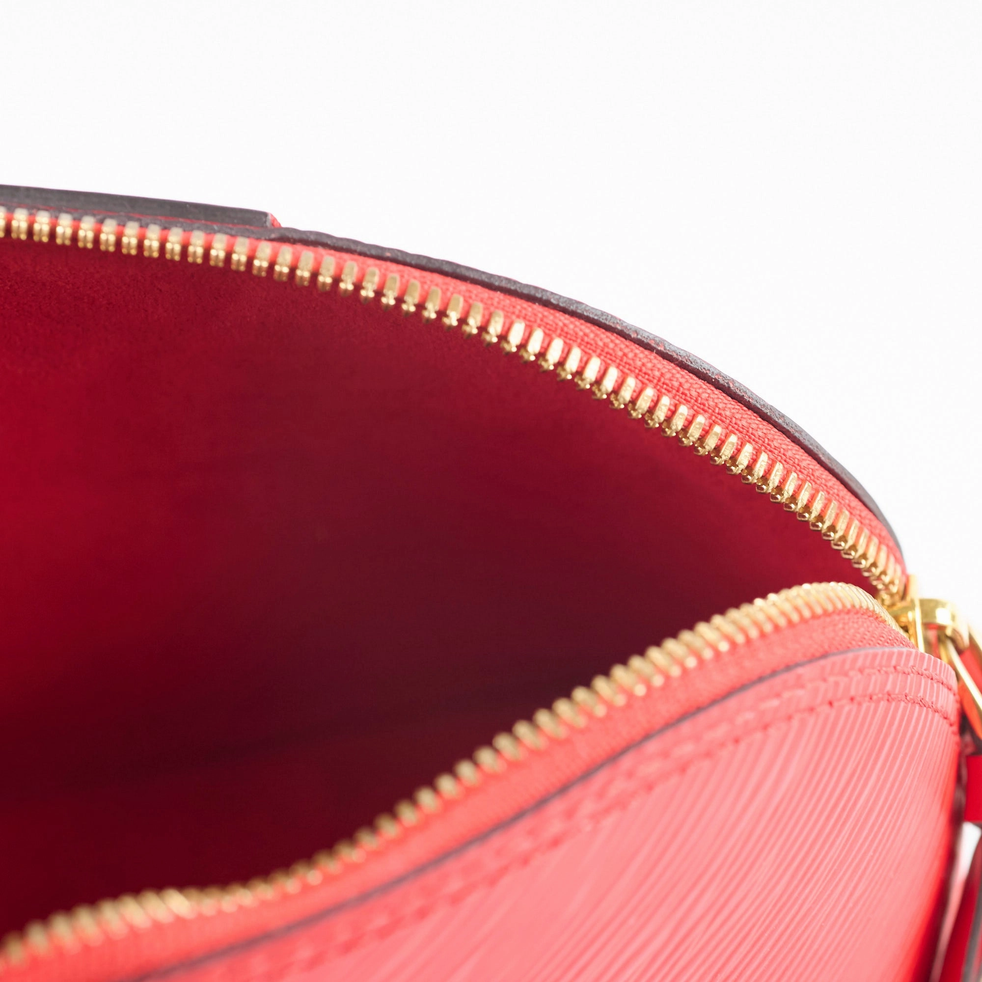 Louis Vuitton Alma Mini Epi Red