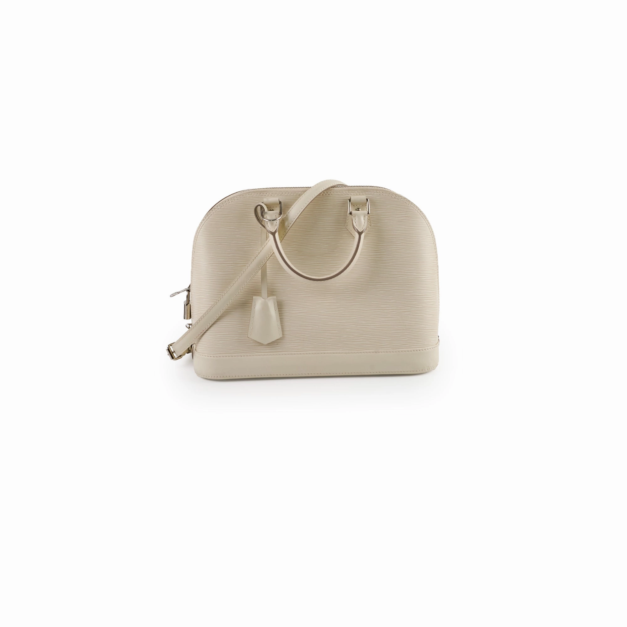 Louis Vuitton Alma PM Epi White