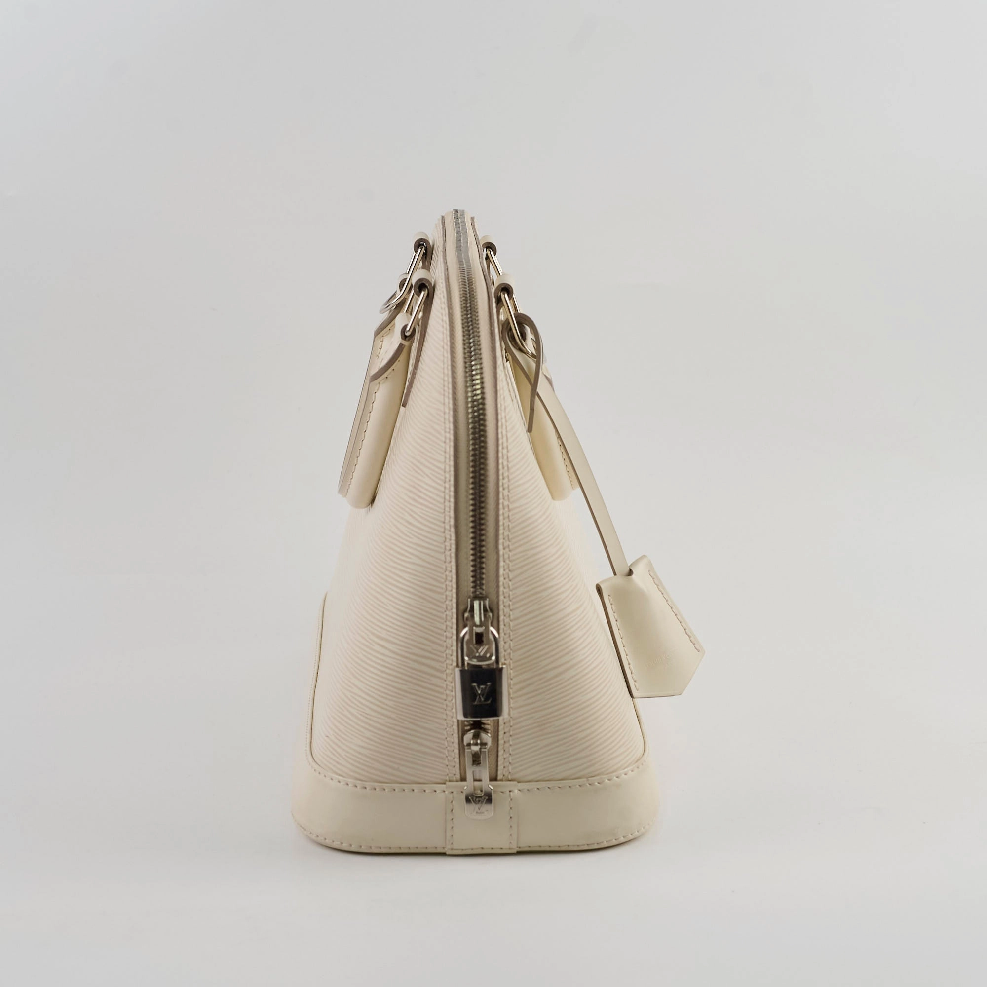 Louis Vuitton Alma PM Epi White