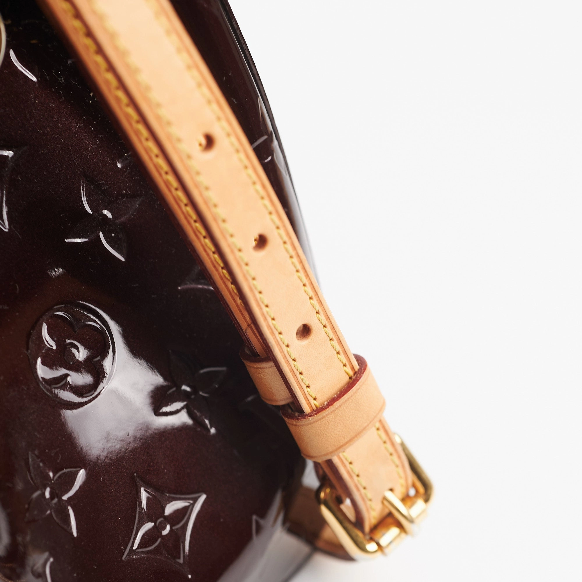 Louis Vuitton Brea MM Amarate Monogram Vernis