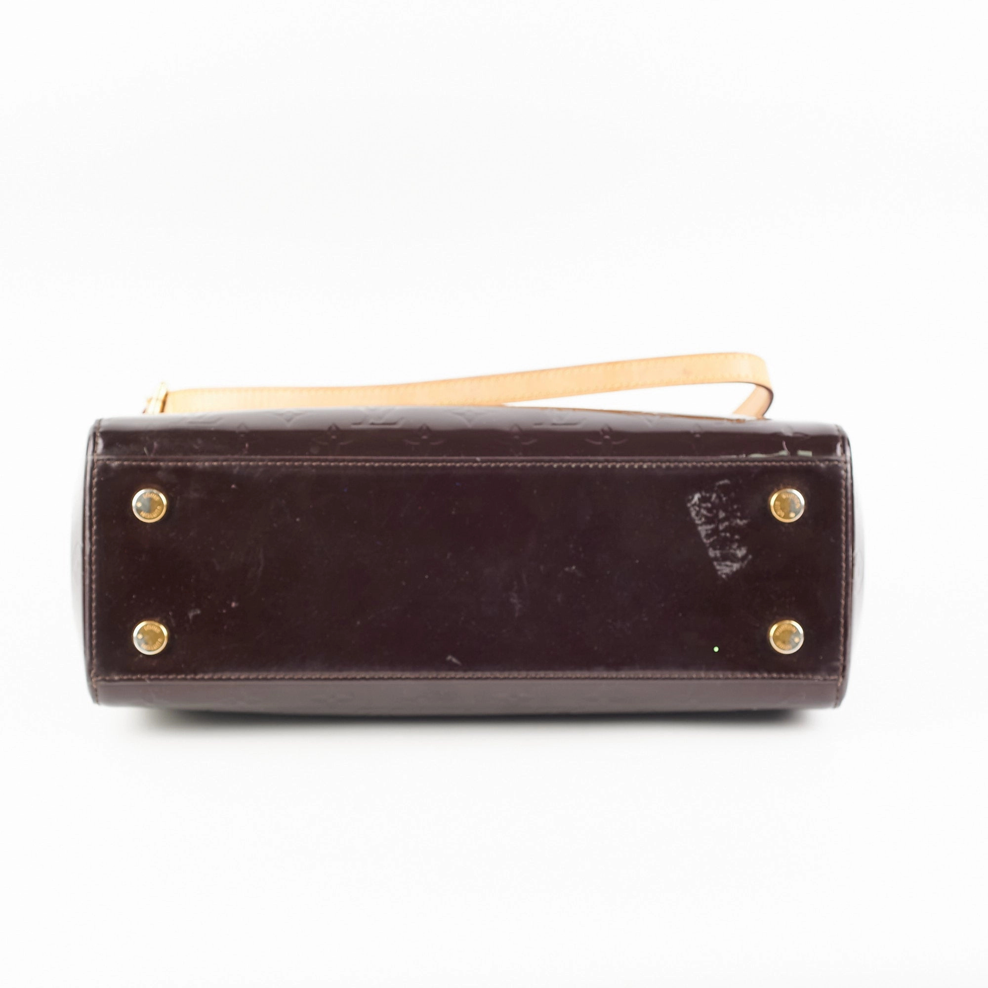 Louis Vuitton Brea MM Amarate Monogram Vernis