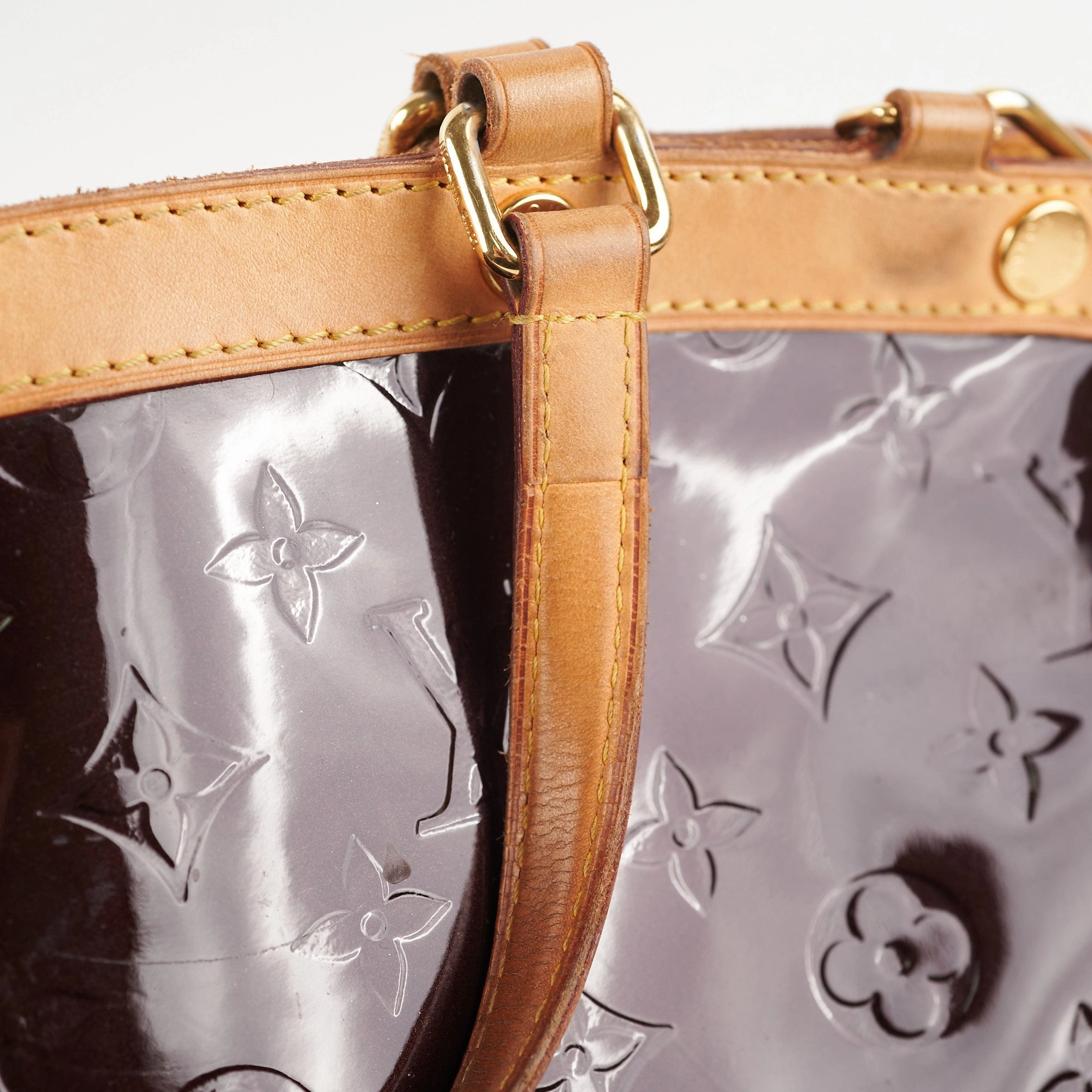 Louis Vuitton Brea MM Amarate Monogram Vernis