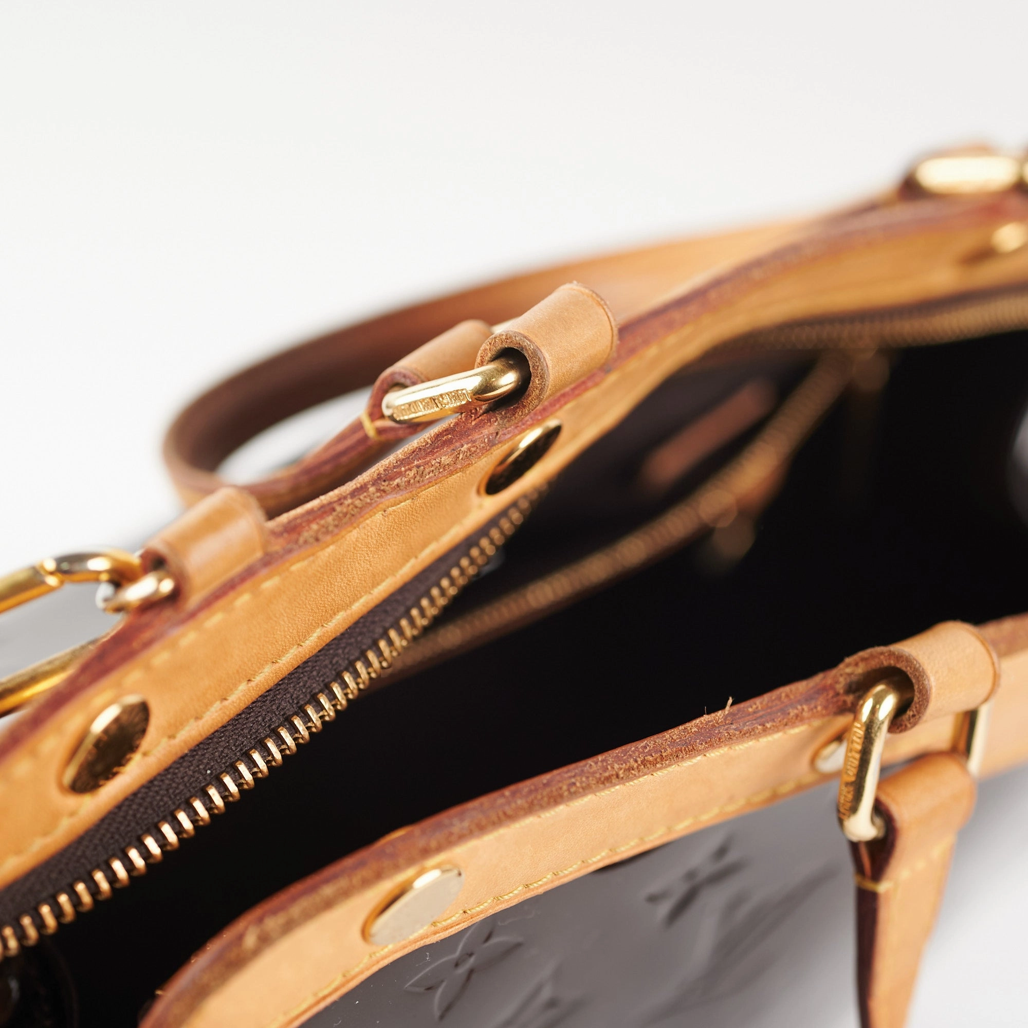 Louis Vuitton Brea MM Amarate Monogram Vernis