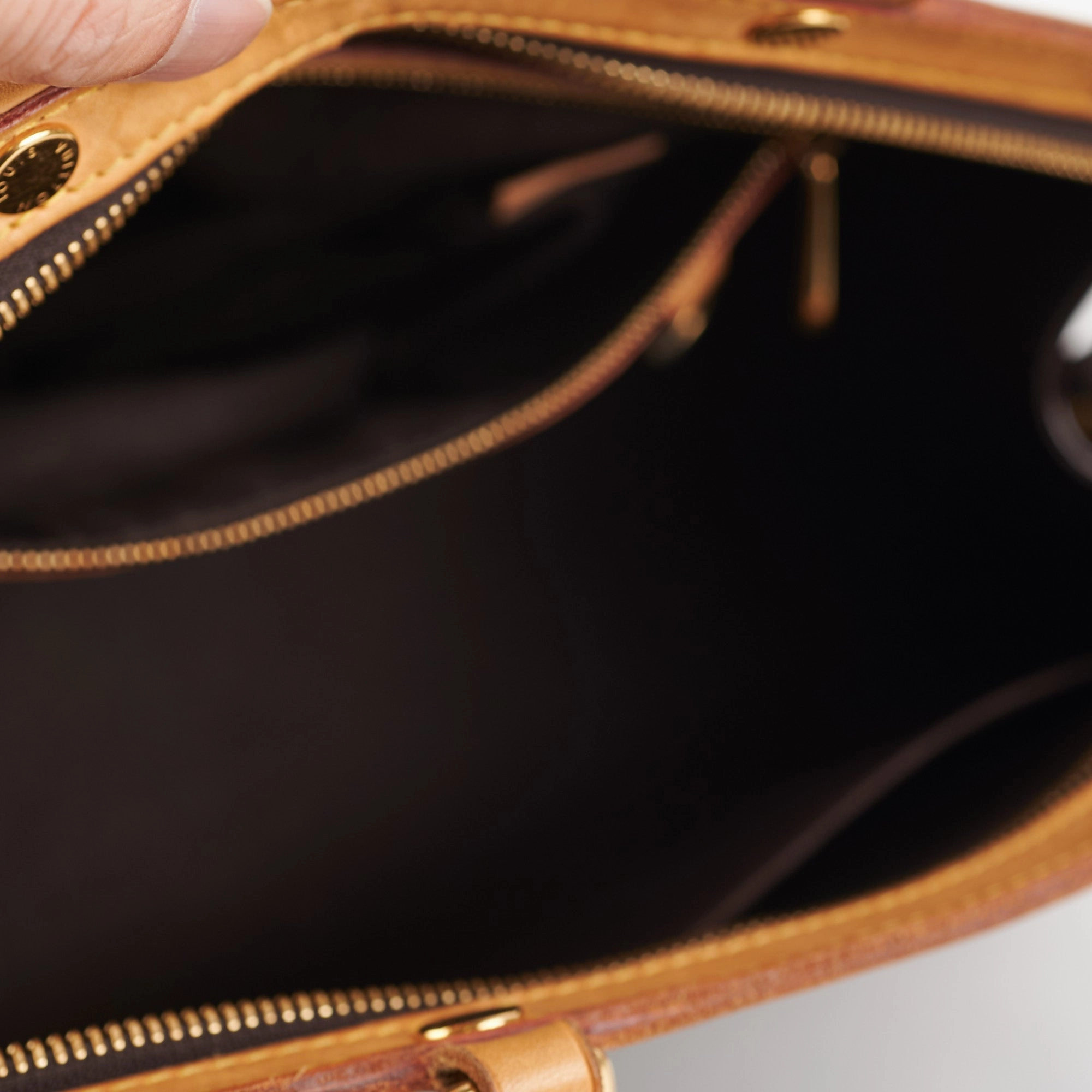 Louis Vuitton Brea MM Amarate Monogram Vernis
