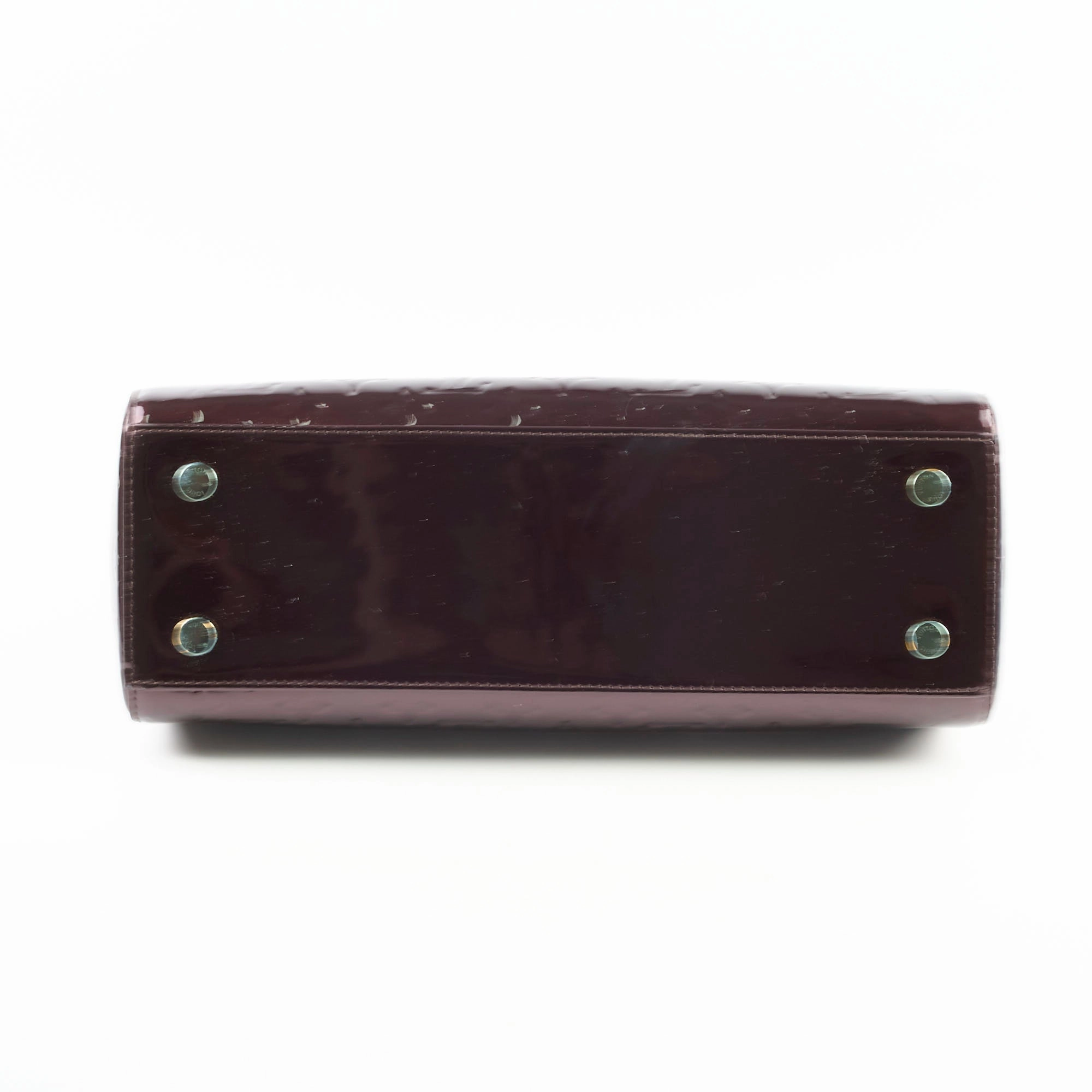 Louis Vuitton Brea MM Bag Monogram Vernis Amarante