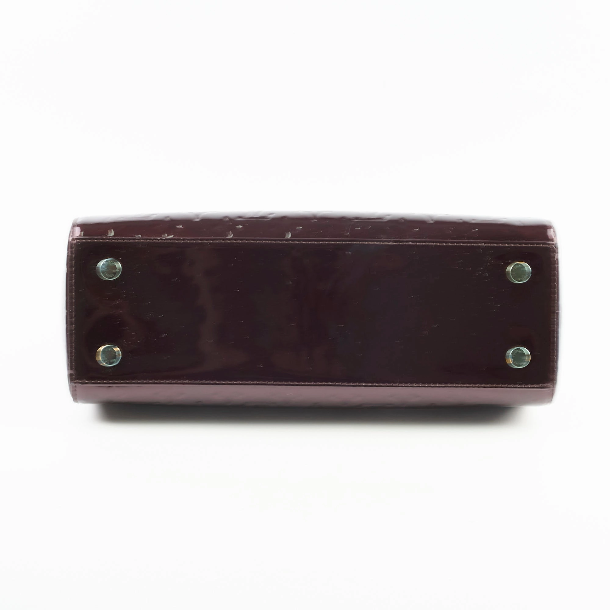 Louis Vuitton Brea MM Bag Monogram Vernis Amarante